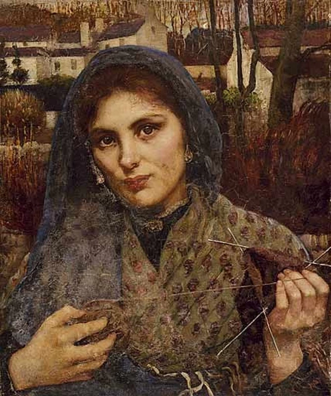 Annie Louise Swynnerton - La sognatrice, Manchester Art Gallery